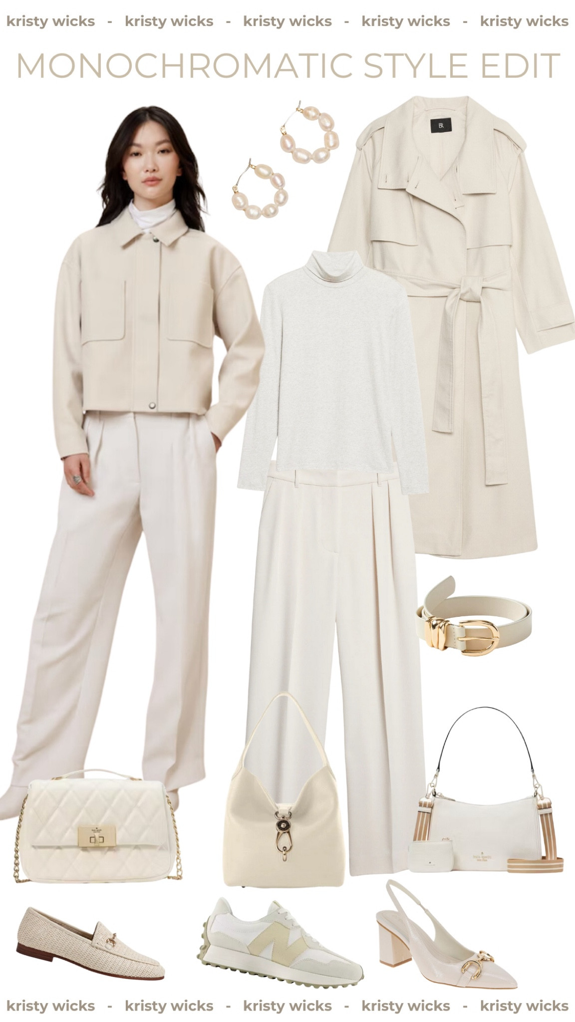 I always love the clean crisp look of monochromatic outfits.🤍
Looks so stylish with little effort 

#LTKStyleTip #LTKWorkwear #LTKSaleAlert