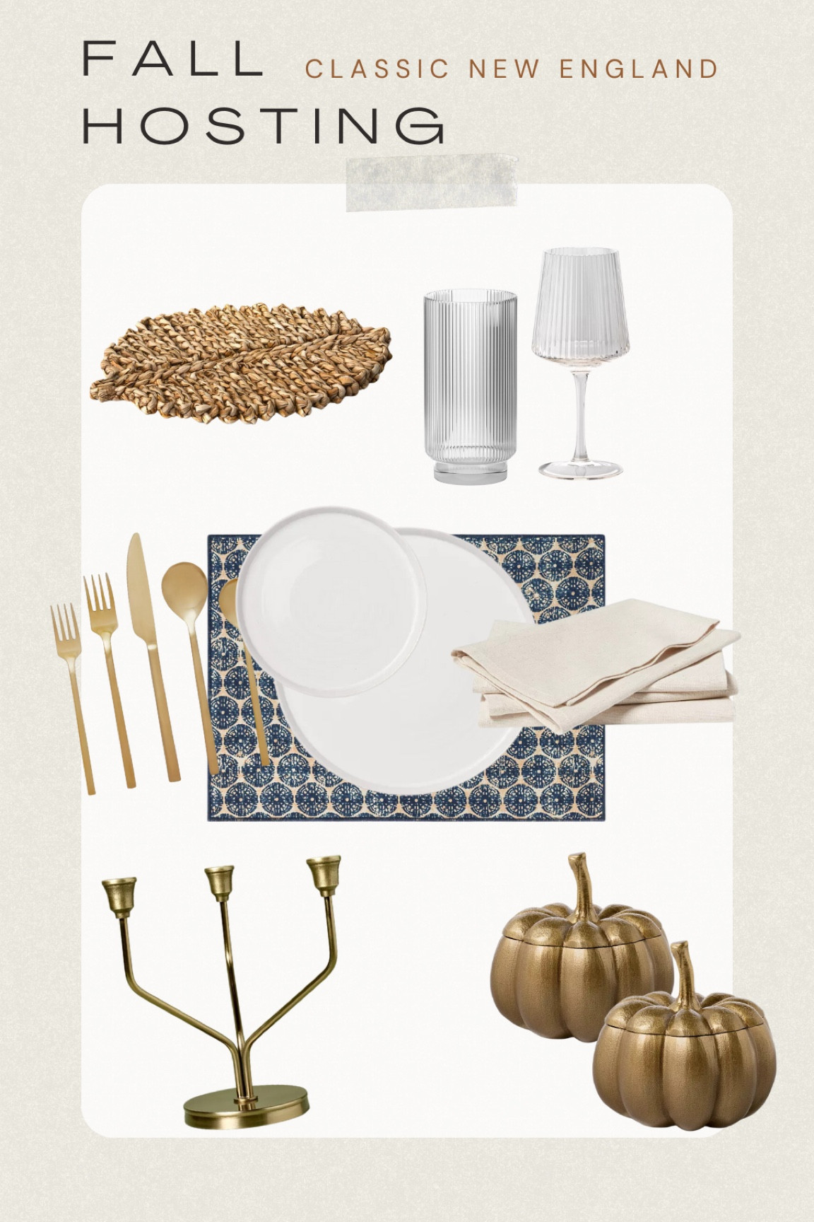 Fall Hosting- Classic New England Vibes Thanksgiving Tablescape 

#LTKHoliday #LTKParties #LTKHome
