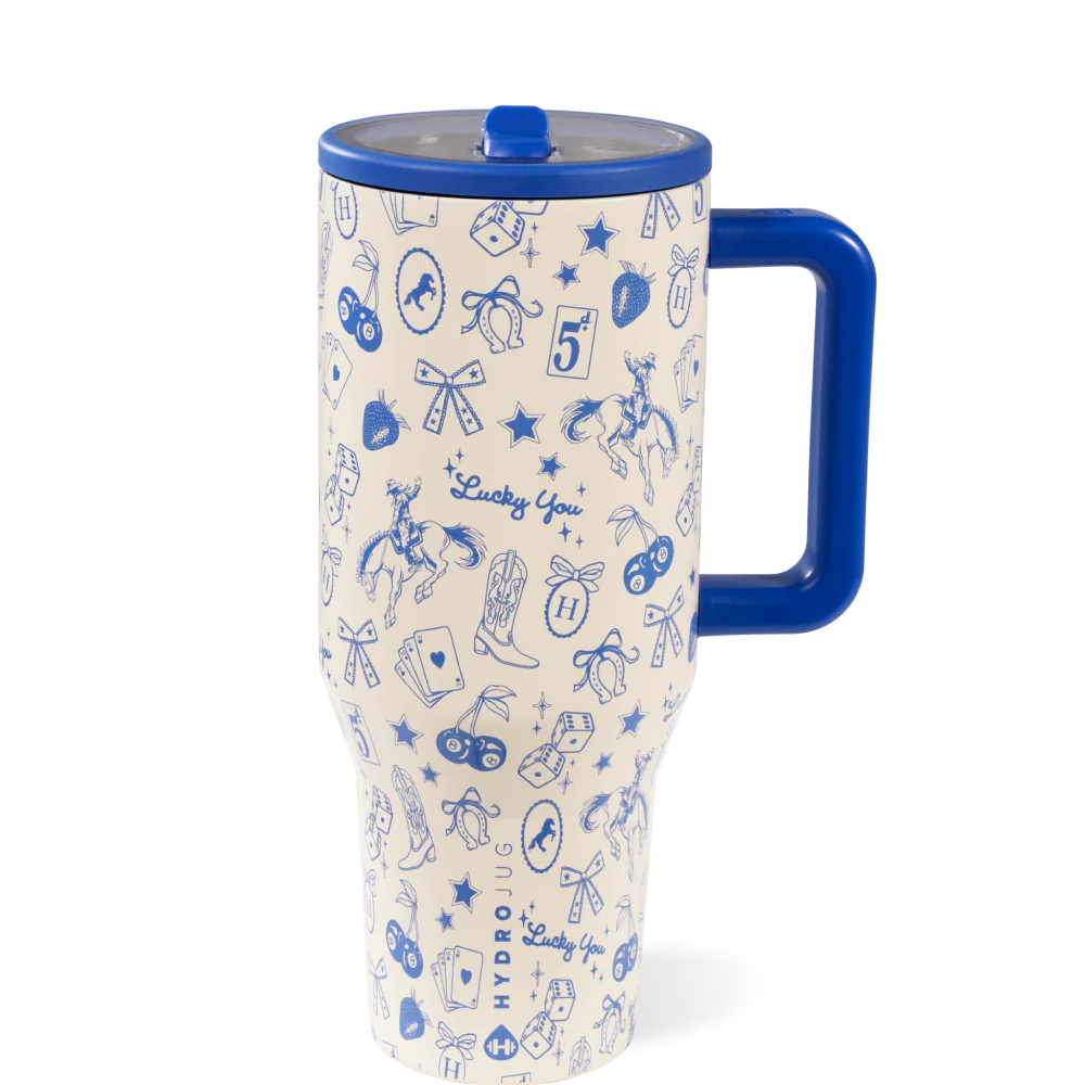 Blue Western Charm | HydroJug