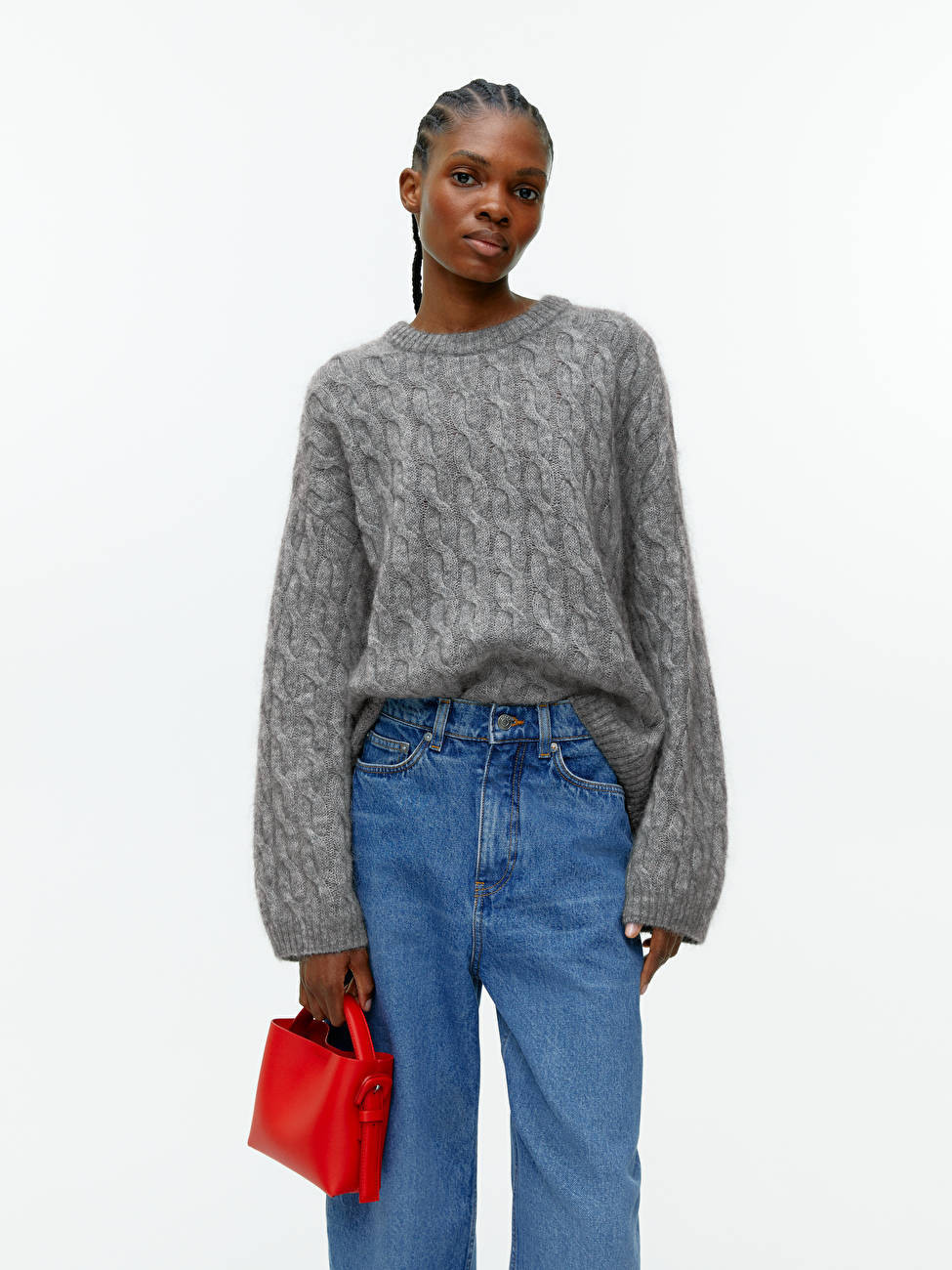 Mohair Blend Cable Jumper
				
				€ 129 | ARKET (US&UK)