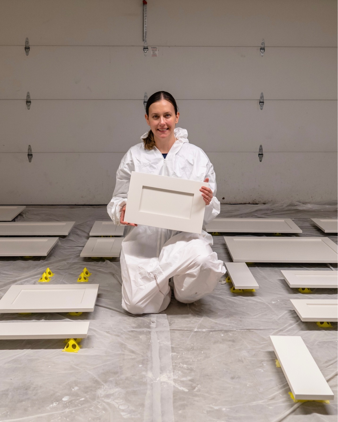 Painting our kitchen cabinet fronts 