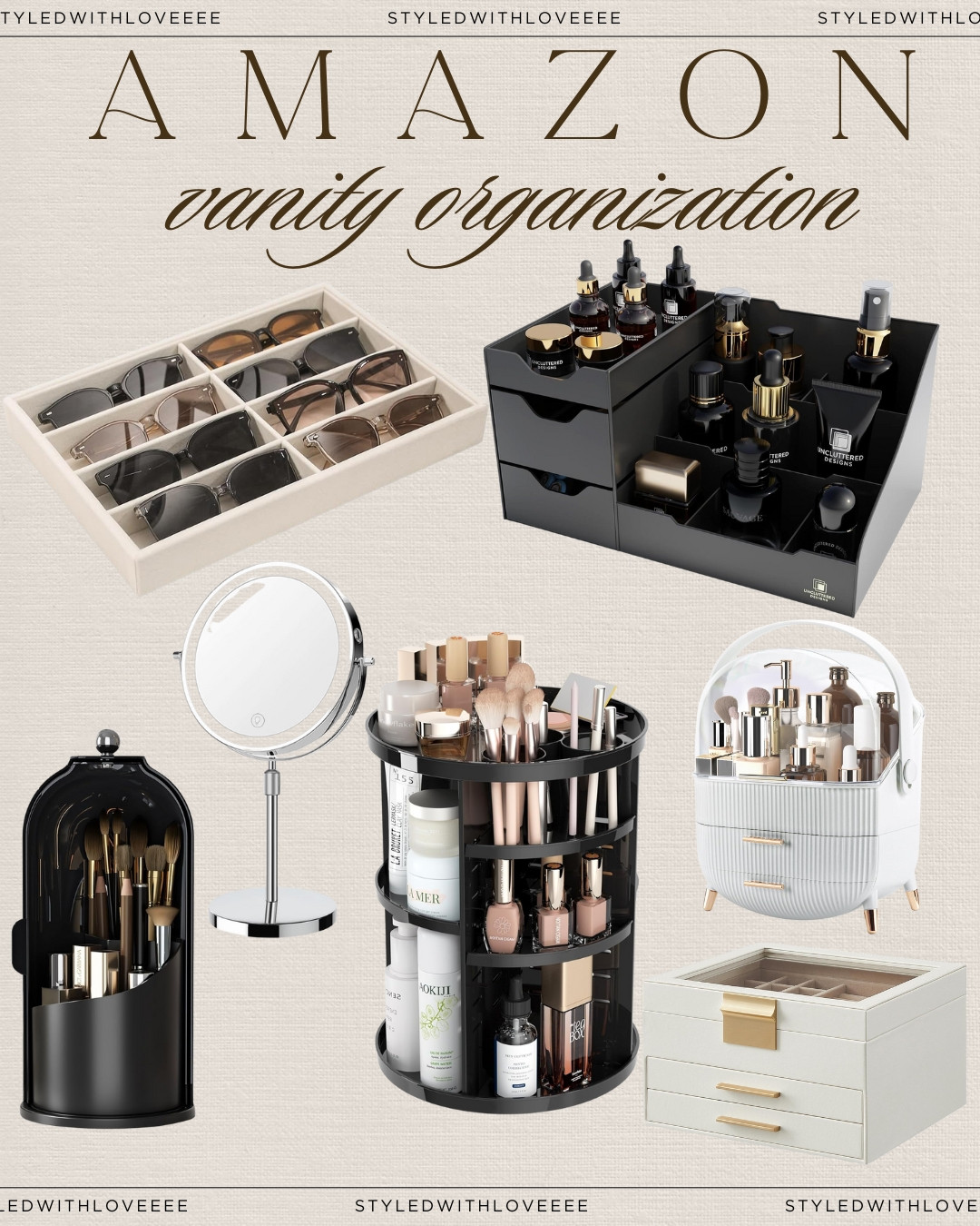 AMAZON VANITY ORGANIZATION FAVOURITES!

Stag organised in 2025 with these amazing Amazon finds! 

#spacesaver #amazon #vanityfinds #Organization

#LTKStyleTip #LTKFindsUnder50 #LTKFindsUnder100