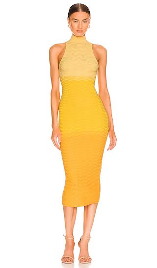 Cressida Dress in Yellow Ombre | Revolve Clothing (Global)