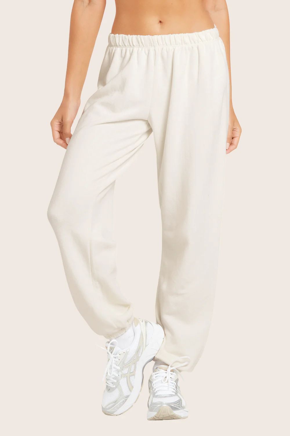 LIGHTWEIGHT SWEATS CLASSIC SWEATPANTS - BLANC | SET Active