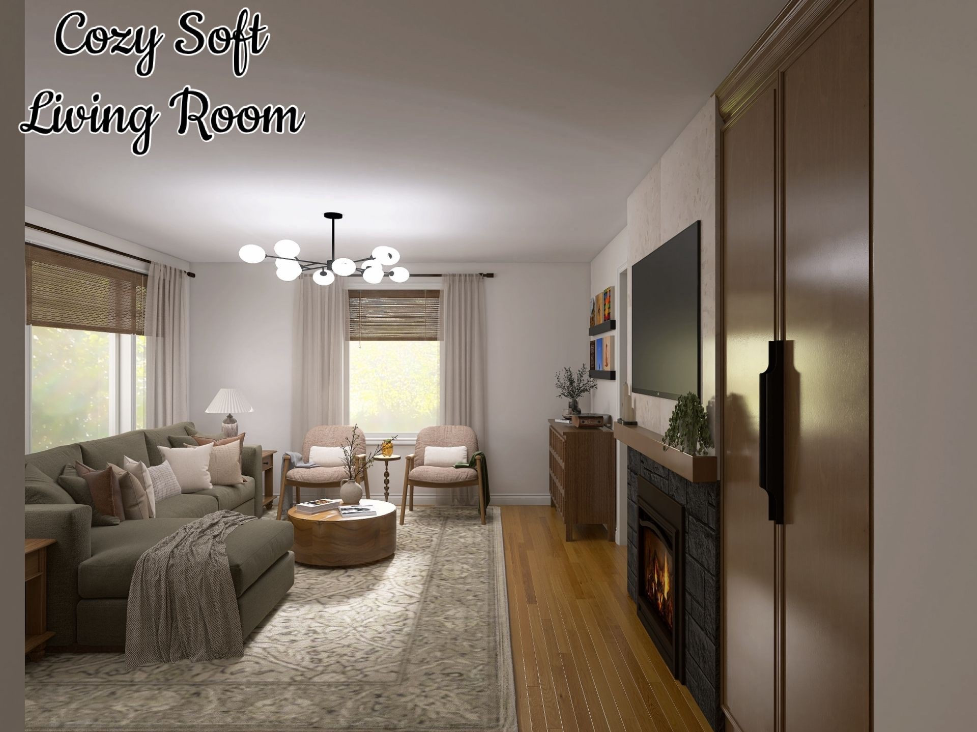 Designed by Olivia
Cozy Soft Living Room 

#LTKmomlife #LTKHome #LTKSeasonal