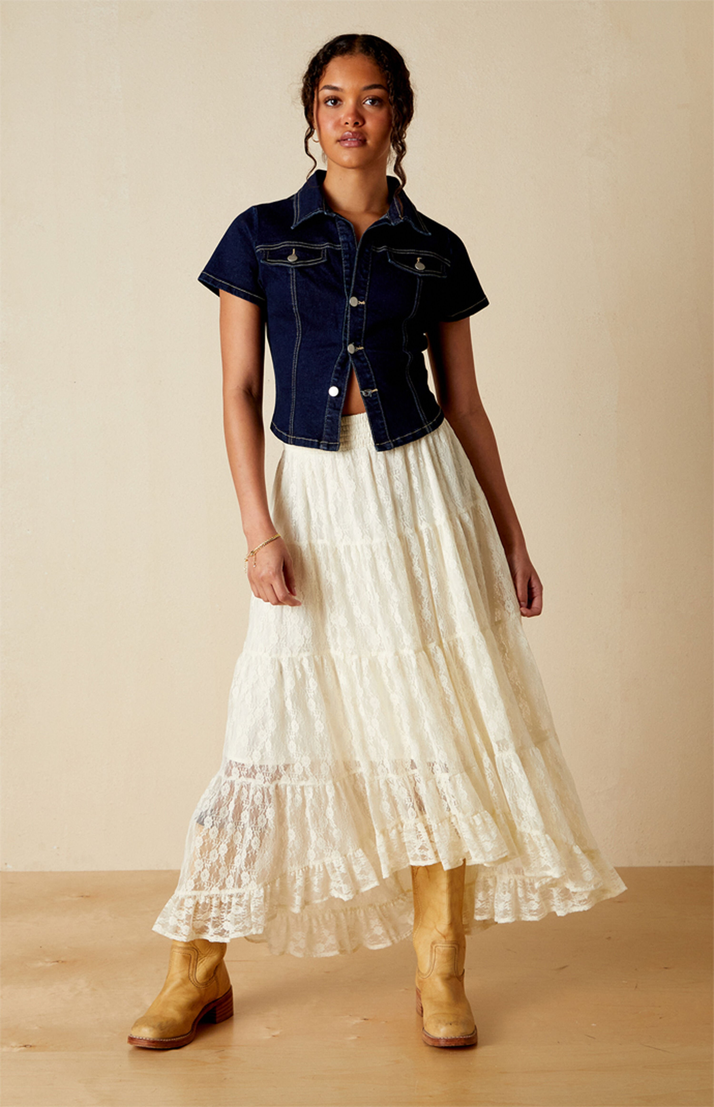 Your Favorite Denim Button Up Top | PacSun