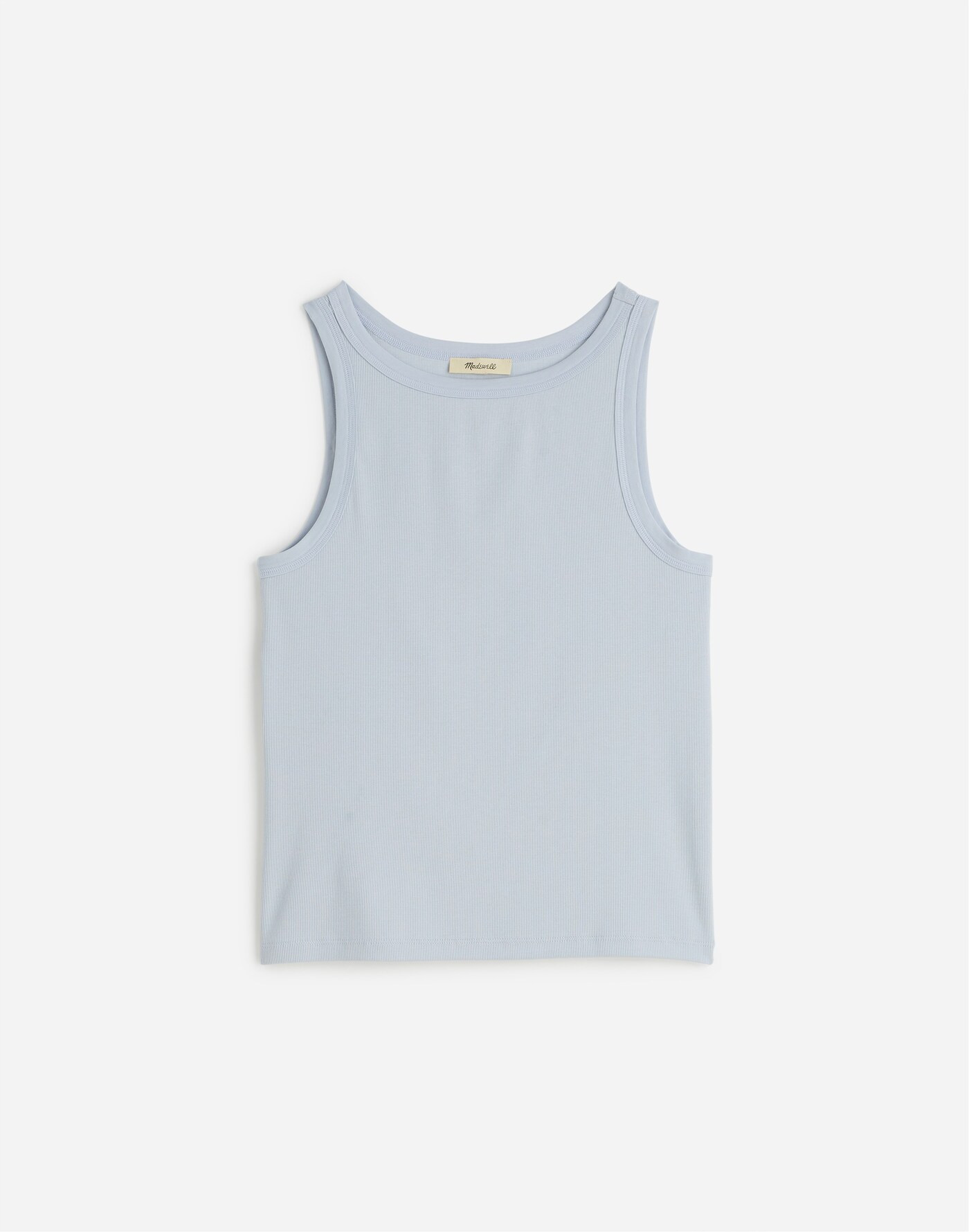 (Re)generative Cotton Essential High-Neck Tank | Madewell | Madewell