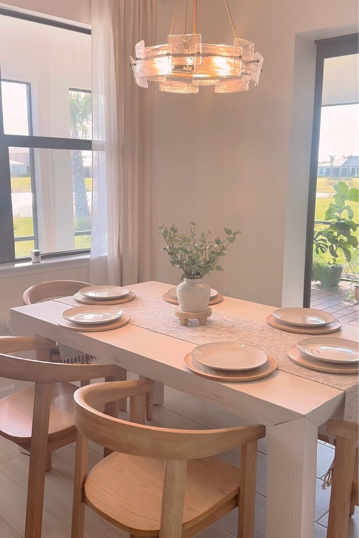 My dinning room table decor 

#LTKHome