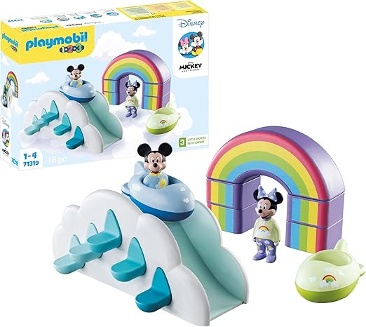 Playmobil 1.2.3 & Disney: Mickey's & Minnie's Cloud Home | Amazon (US)