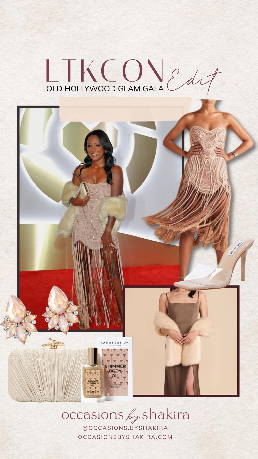 Old Hollywood Glam Gala look at #LTKCON

#LTKStyleTip #LTKParties #LTKShoeCrush