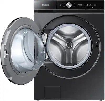 Samsung - BESPOKE 5.3 Cu. Ft. High-Efficiency Stackable Smart Front Load Washer with Steam and Su... | Best Buy U.S.