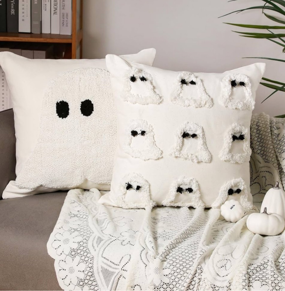 The cutest ghost pillows for Halloween from Amazon!!

#LTKHome #LTKSeasonal