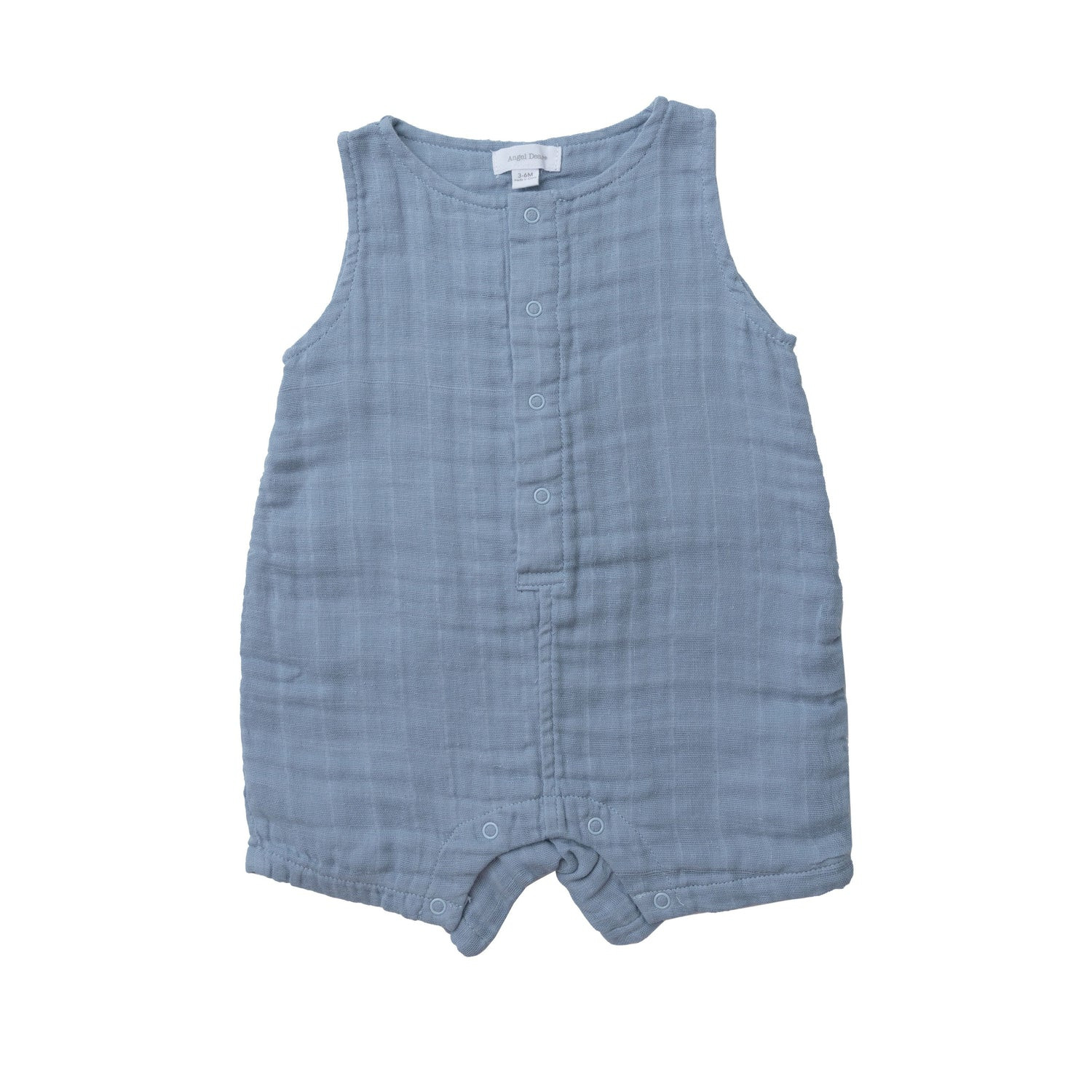 Muslin Shortie Romper, Ocean | SpearmintLOVE