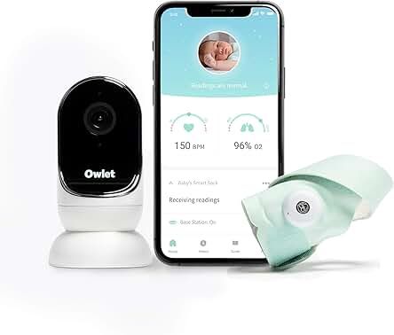 Owlet Duo Smart Baby Monitor with HD Video, Oxygen, and Heart Rate | Amazon (US)