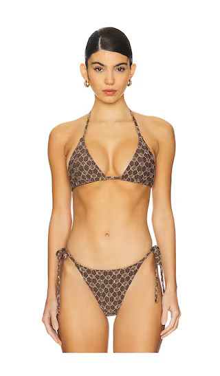 Elis Top in Coco Denim | Revolve Clothing (Global)