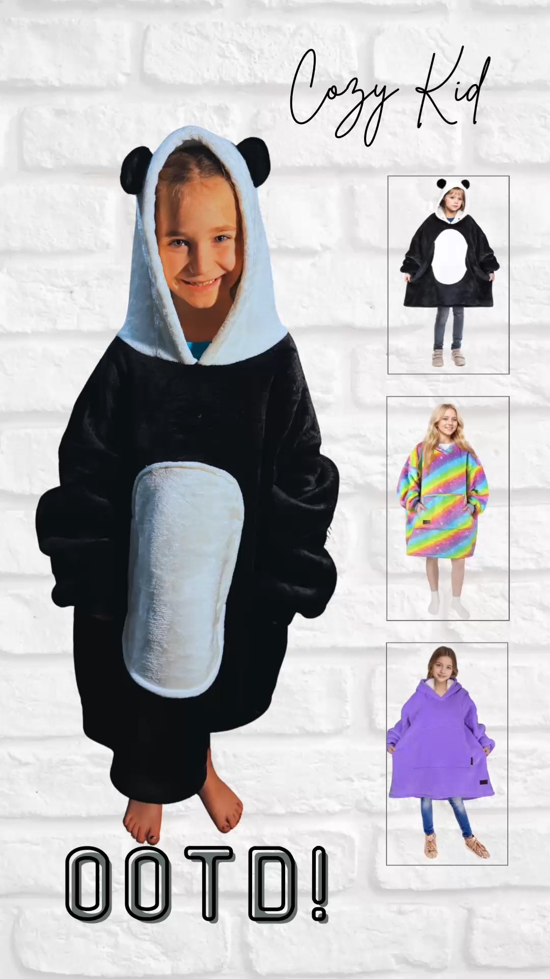 Cozy Kids Wearable Blanket (On Sale!)

If you need a cozy gift idea for kids, this kids’ wearable blanket is truly the gift they didn’t know they needed! My daughter received it for her birthday and has worn it nonstop—it’s unbelievably soft, warm, and perfect for chilly mornings, lounging around the house, movie nights, and winter break downtime.

This oversized wearable blanket comes in adorable designs (including the cutest panda!) and is roomy, snuggly, and easy to wash—basically the ideal practical + fun gift for kids of all ages. And the best part? It’s on sale right now!

If you’re shopping for Christmas gifts for kids, cozy gifts, warm winter must-haves, or affordable holiday ideas, this wearable blanket is such a winner. Your kids will live in it—trust me!


#LTKKids #LTKSaleAlert #LTKGiftGuide