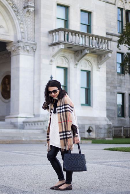 Burberry checks are my favorite print to wear with monochrome looks

#LTKSeasonal #LTKstyletip