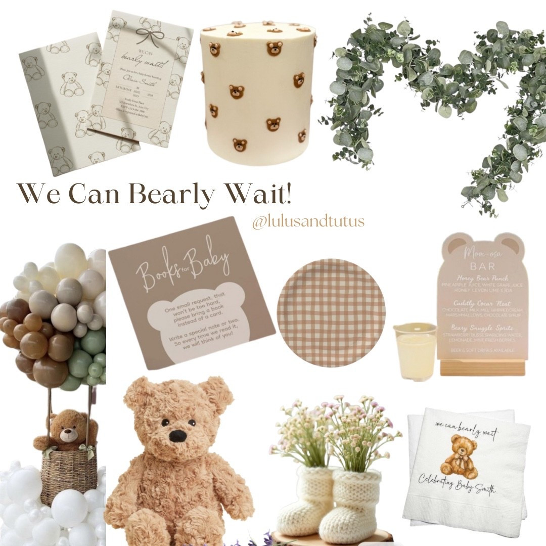 We can 🐻 BEARly wait. The cutest cuddliest baby shower theme! Perfect for gender neutral chic shower. 


#LTKBaby #LTKBump #LTKFamily