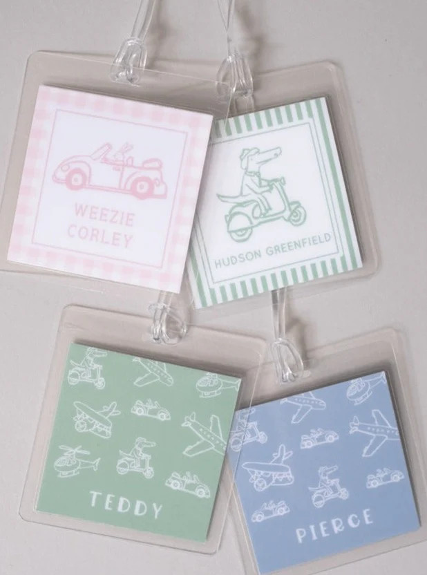 Bitty Luggage Tags | Bitty Green