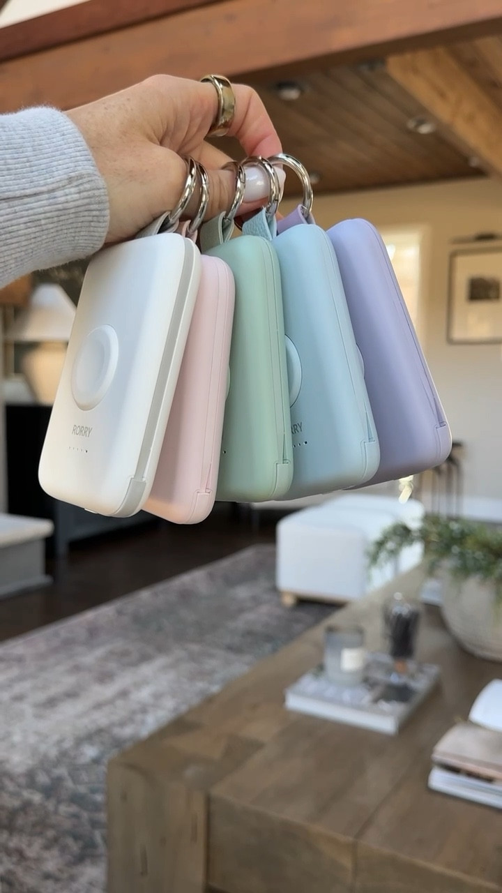 My favorite portable chargers are on sale for Amazon’s Big Spring Sale!! 20% off and now only $26!! I take these everywhere. They can charge your phone, Apple Watch, headphones, etc!! I love that I can attach the keychain to my keys too. 

#LTKStyleTip #LTKHome #LTKSaleAlert