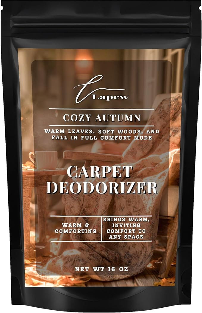 Cozy Autumn Carpet Deodorizer Powder - Pet Safe Freshener for Vacuuming | Scented Odor Eliminator... | Amazon (US)