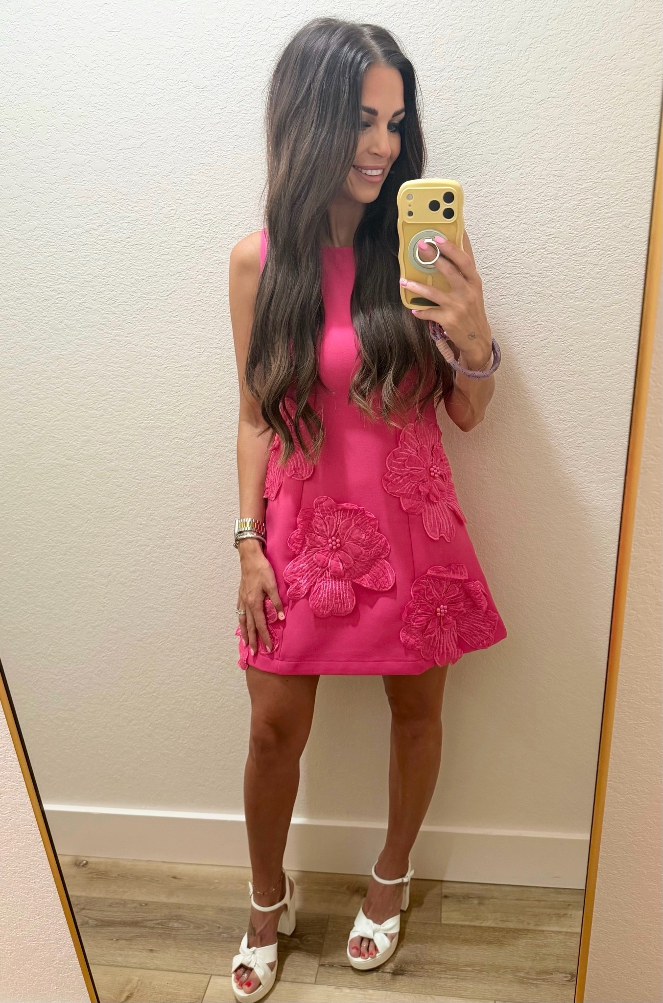 Pink SHEIN floral dress size SMALL

#LTKSeasonal #LTKootd #LTKWorkwear
