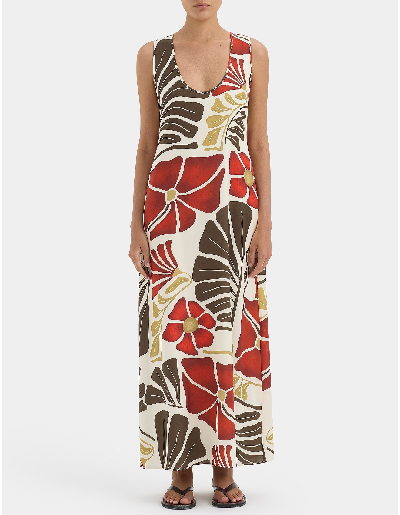 Julietta Scoop Neck Maxi Dress | David Jones (Australia & New Zealand)