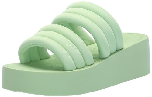Roxy Women's Totally Tubular Wedge Sandals, Pistachio Green, 10 | Amazon (US)