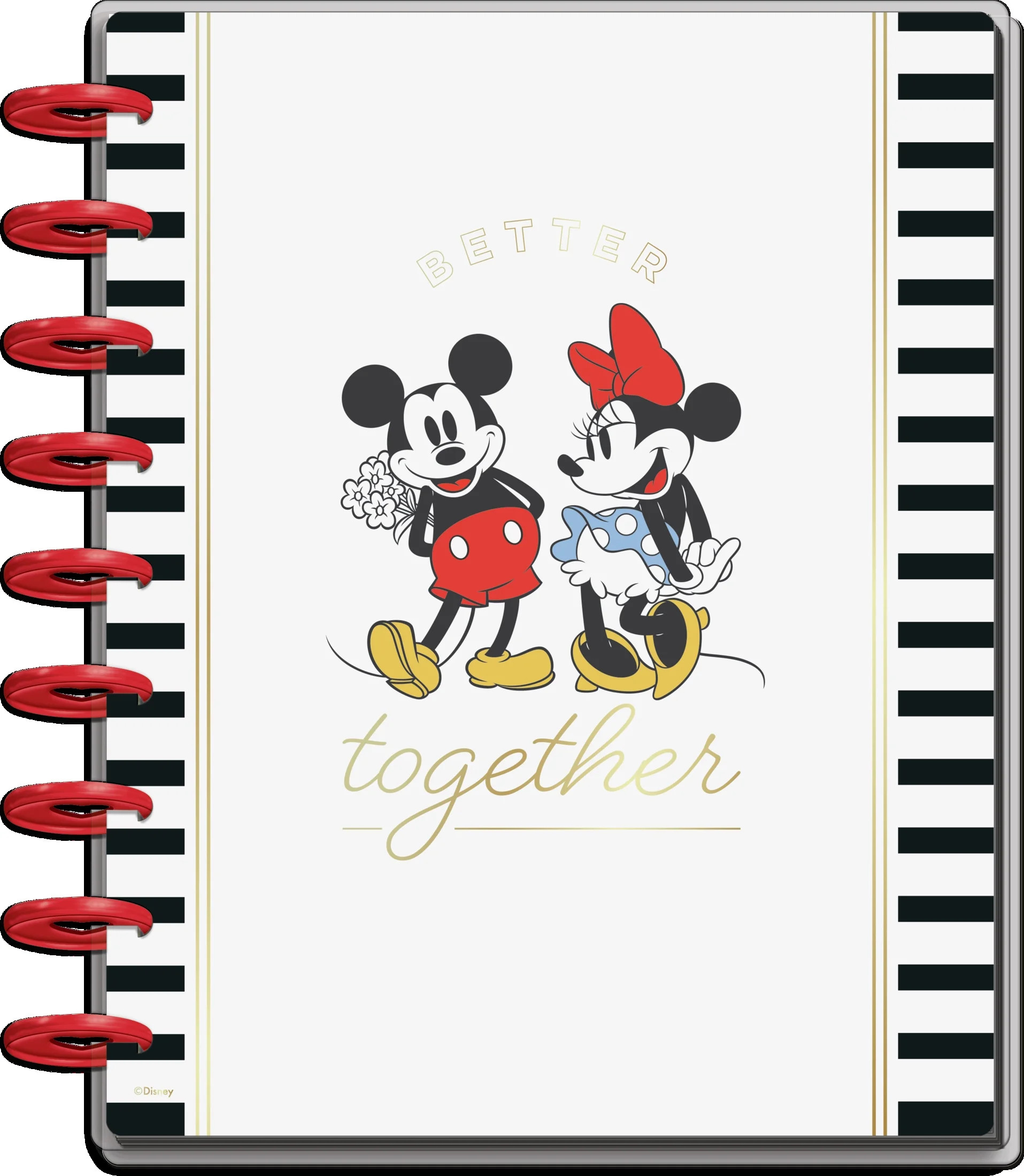 The Happy Planner, Disney, Mickey Mouse & Minnie Mouse Better Together Classic 12 Month Planner, ... | Walmart (US)
