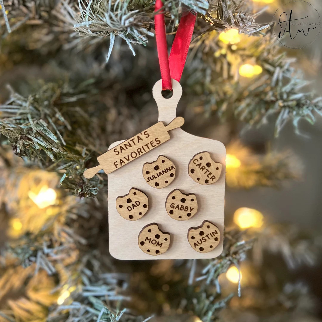 Family Ornament 2022 Gift for Grandparents Christmas Cookie - Etsy | Etsy (US)