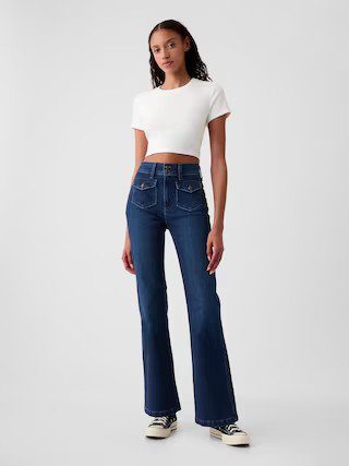 High Rise '70s Flare Jeans | Gap (US)
