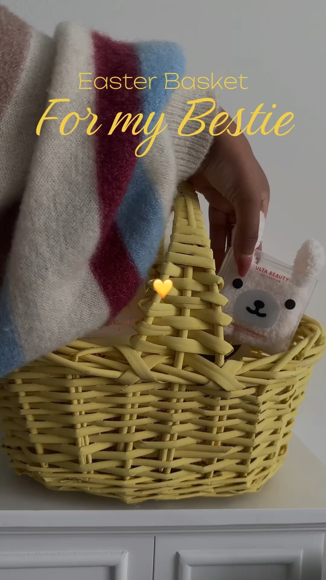 the cutest little Easter Basket 💛 
#ultabeauty #sephora

#LTKdayinmylife #LTKBeauty #LTKSeasonal