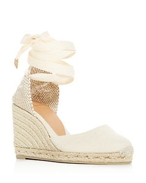 Castaner Women's Carina Ankle-Tie Wedge Espadrille Sandals | Bloomingdale's (US)