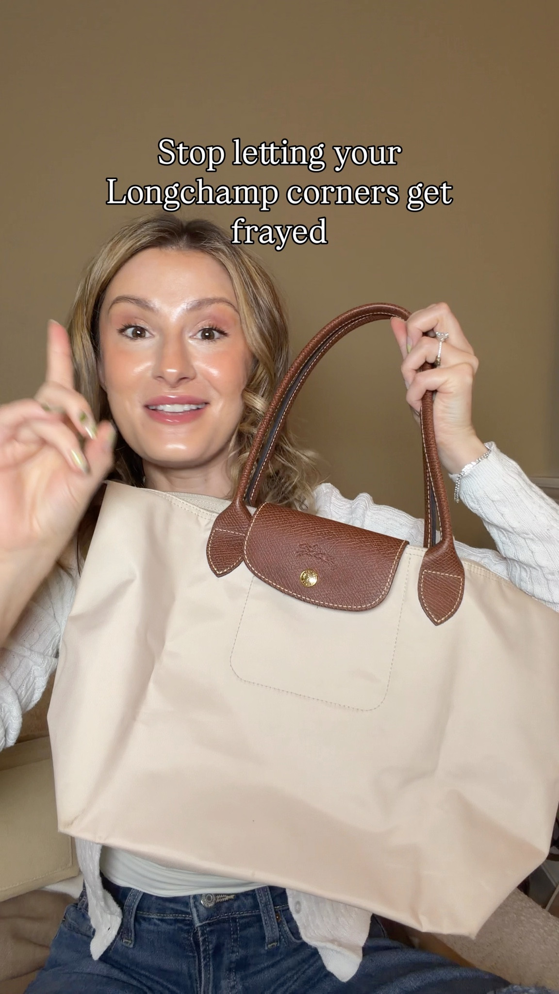 Stop letting the bottom of your Longchamp Le Pliage get destroyed with this easy hack and unlike the last ones I shared, you don’t have to put holes in the bottom of your Longchamp to add these little purse feet! The purse legs are magnetic and hue are super strong!

This might not be for everyone but these little feet to add to your bag is a cute way to add some space between the bottom of your Longchamp bag and rough surfaces you may be sitting your bag on. It can help prevent extra wear and tear in the bottom of your bag and most importantly, the corners!
I also like the way they look so it can be an affordable way to give your bag a subtle makeover (these can be put on most bags not just Longchamp totes)!

Magnetic purse feet 



#LTKmorningroutine #LTKMothersDay #LTKootd
