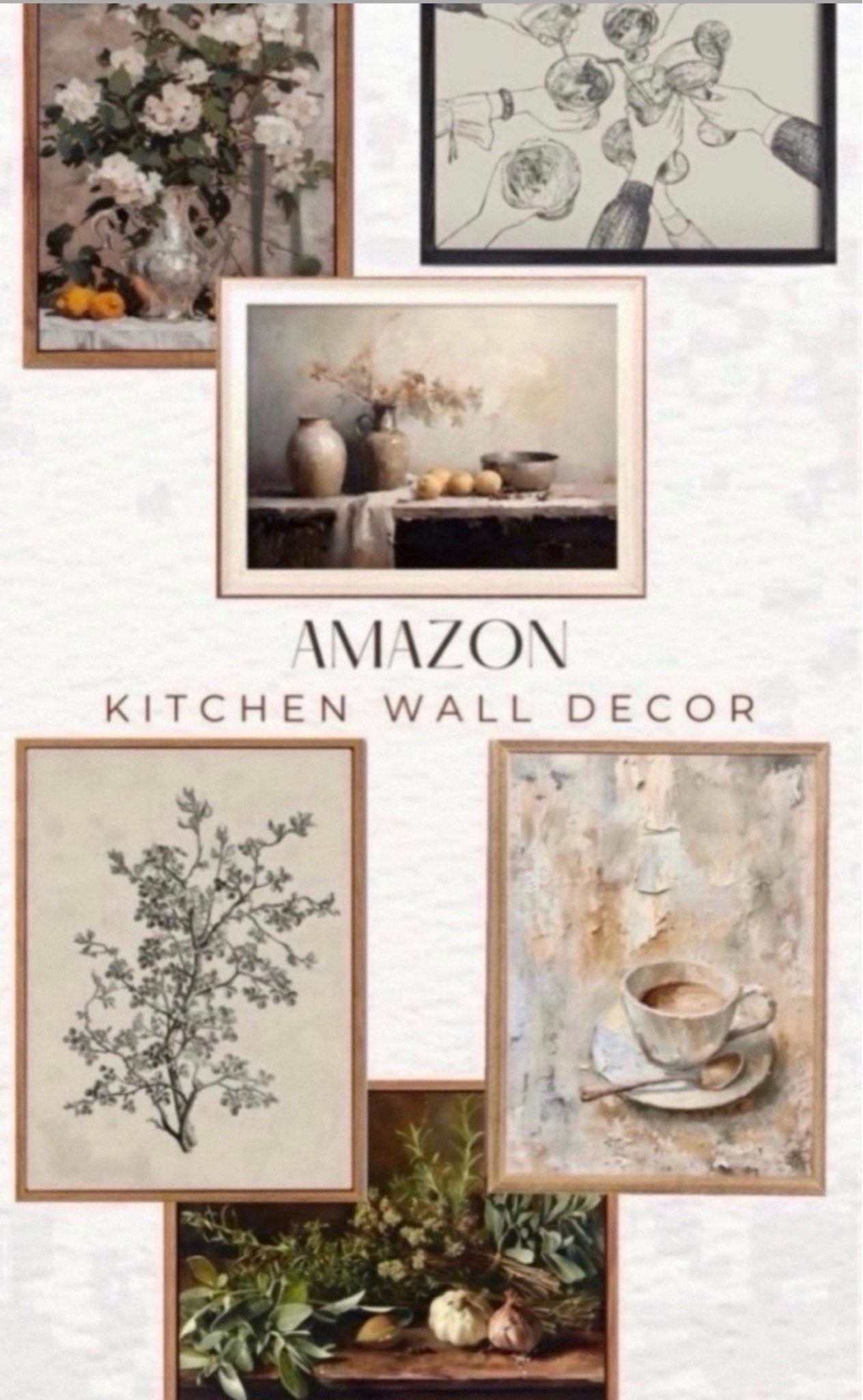 Kitchen wall decor