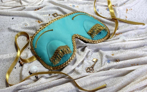 Sleep Mask. Handmade gift for her. Gift for women.Breakfast at | Etsy | Etsy (US)