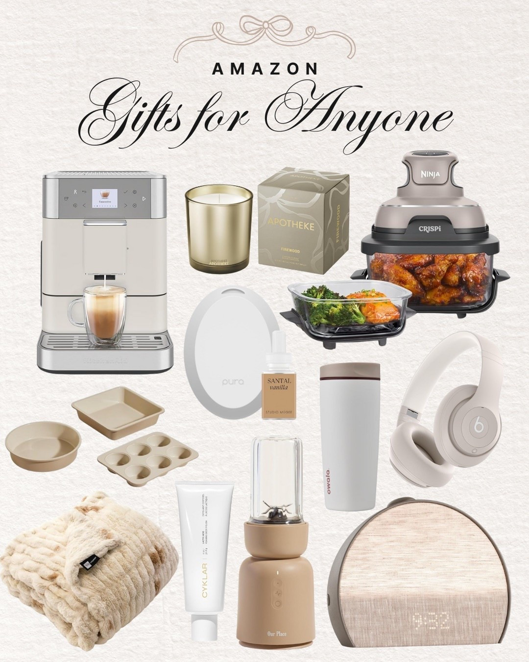 Gifts for him , gifts for her , gifts for anyone , Amazon gift ideas 

#LTKHome #LTKHoliday #LTKGiftGuide