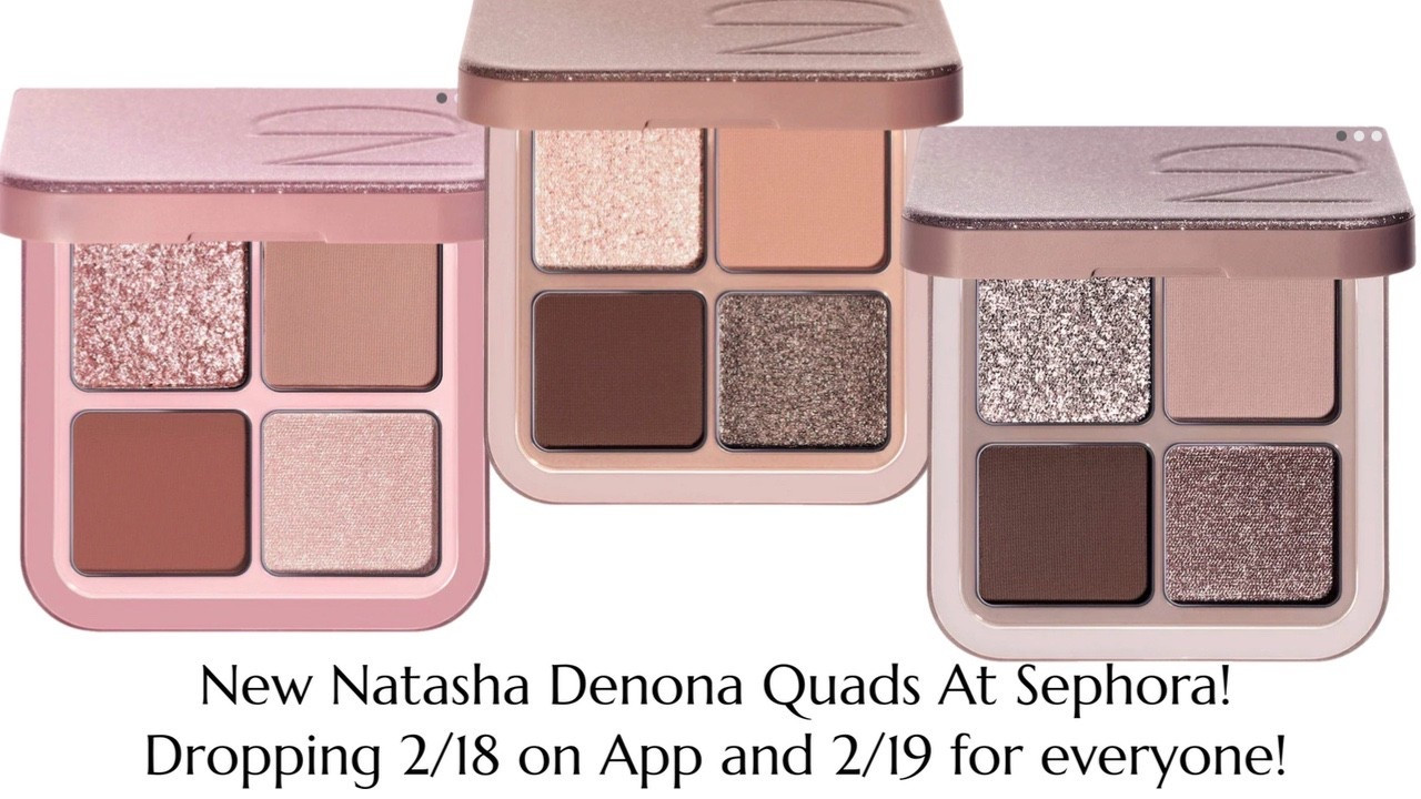 New! Natasha Denona Quads At Sephora! App Exclusive 2/18 and 2/19 for everyone! 

#LTKSeasonal #LTKBeauty #LTKOver40