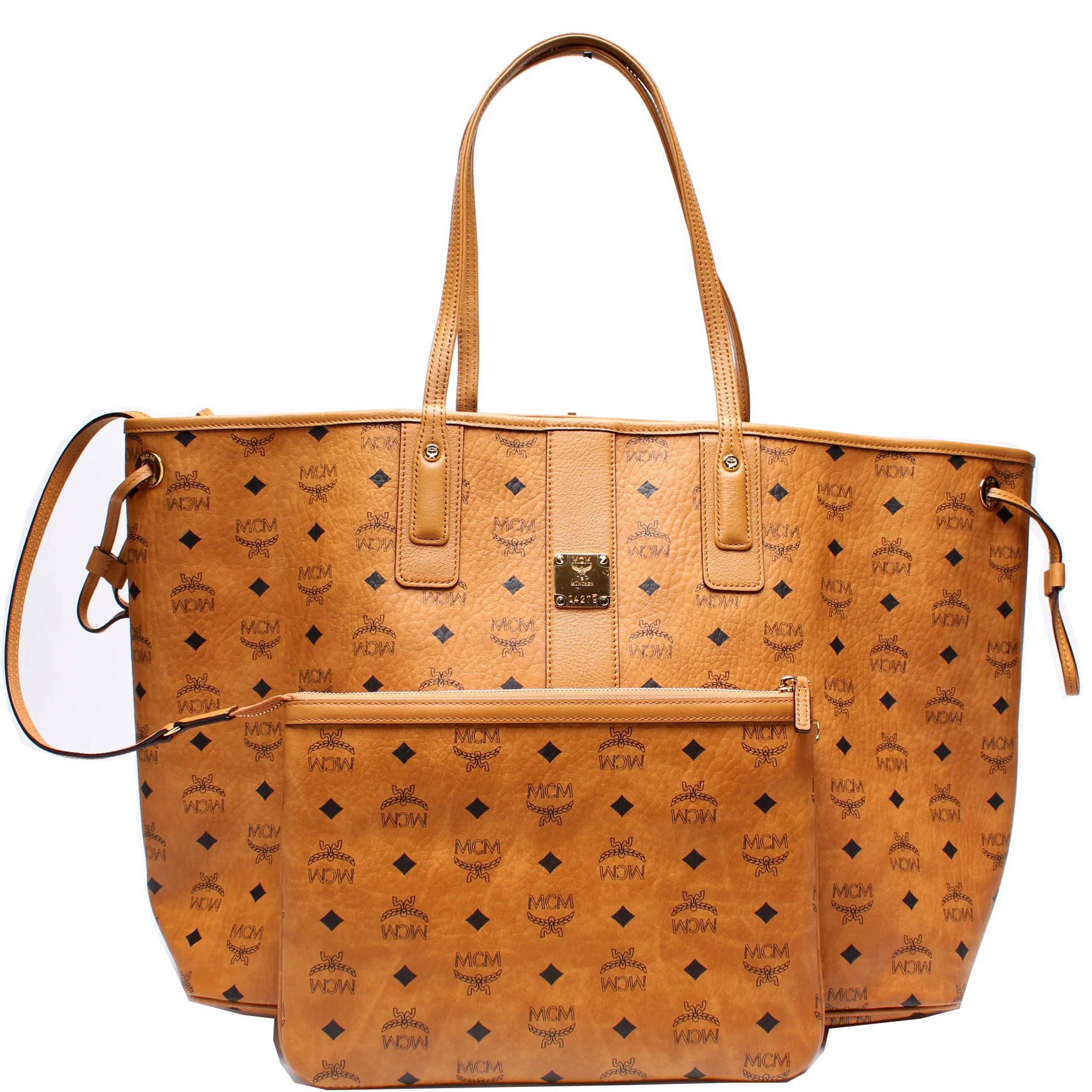 Liz Tote W/Pouch Large | Keeks Designer Handbags