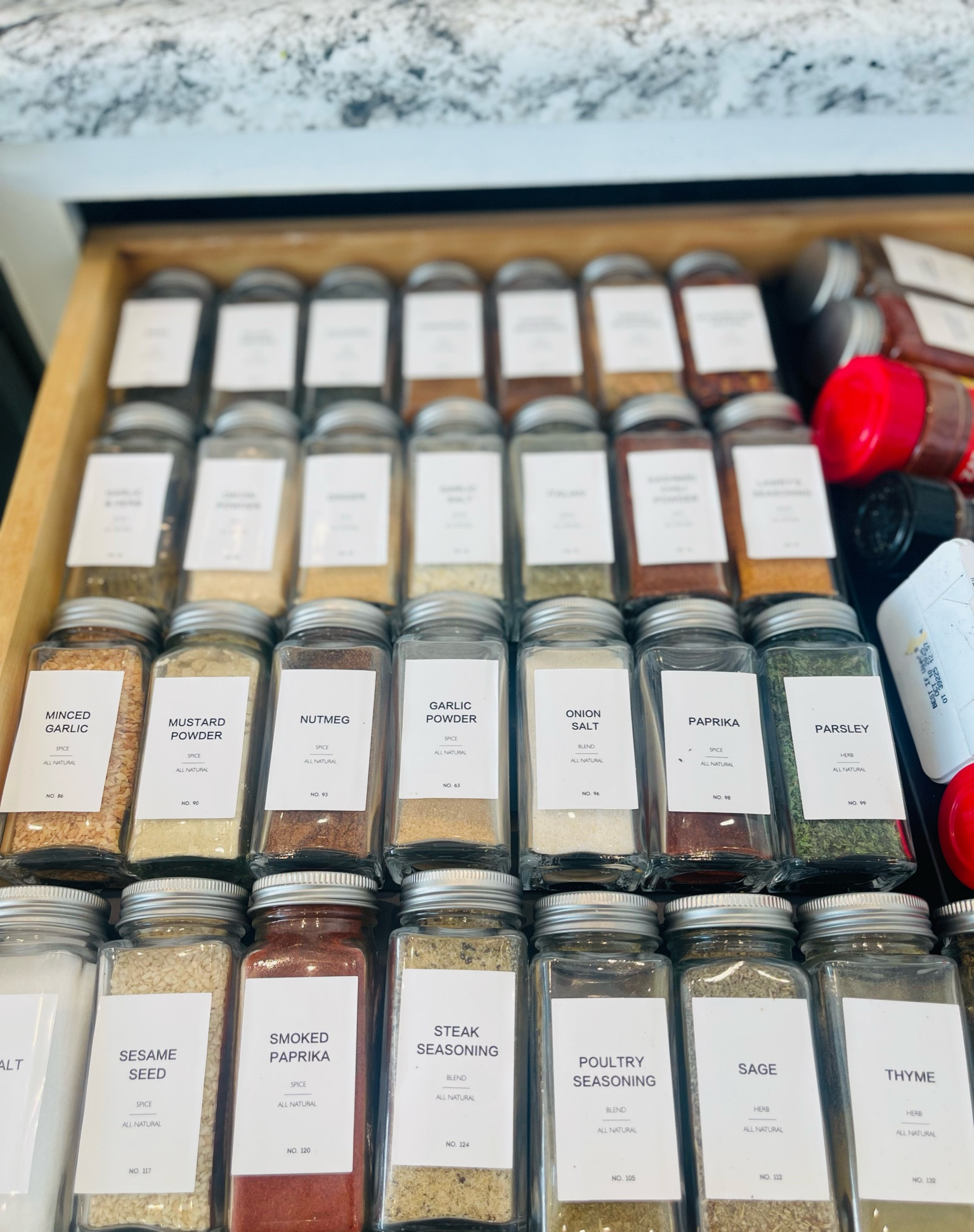 Click the photo to shop kitchen drawer organization. Spice organization. 

#LTKhome #LTKGiftGuide #LTKFind