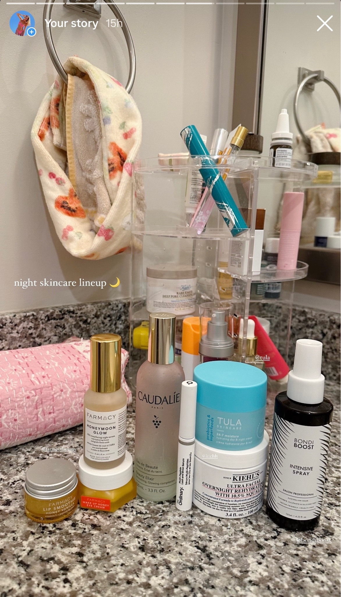 Tonight’s skincare line up! I’m loving the bondi boost spray! I feel like my hair really has been growing because of it! 


Nightly skincare, favorite products

#LTKbeauty