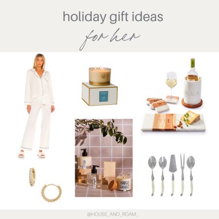 The perfect gifts for her! Hostess gifts, pajamas, mom gifts, earrings, candles, votivo, serving pieces, wine, monogram, mark and graham 

#LTKstyletip #LTKhome #LTKHoliday