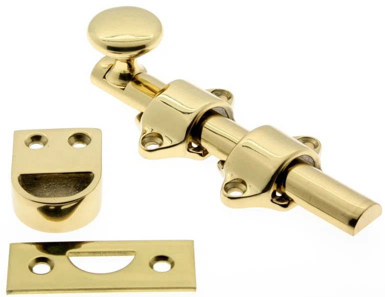 idh by St. Simons Solid Brass Dutch Door Bolt | Wayfair | Wayfair North America