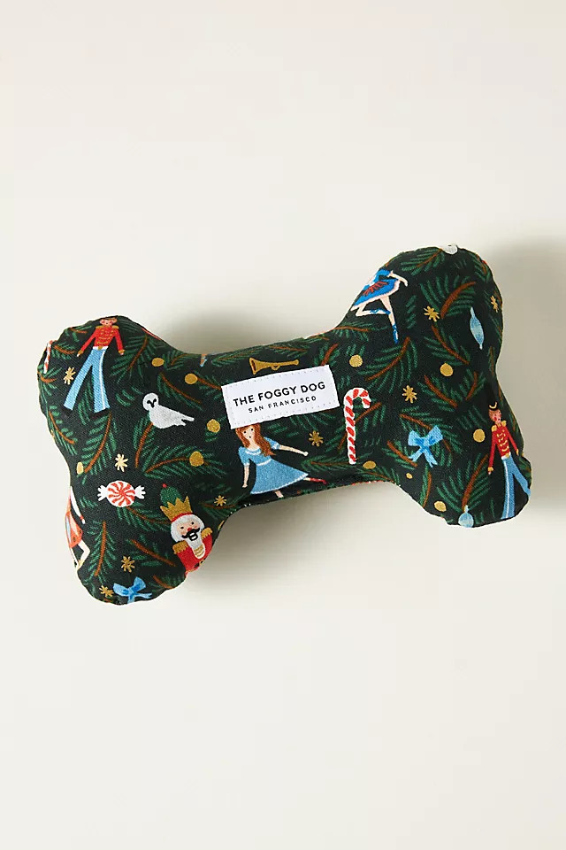 The Foggy Dog Nutcracker Squeaky Toy | Anthropologie (US)