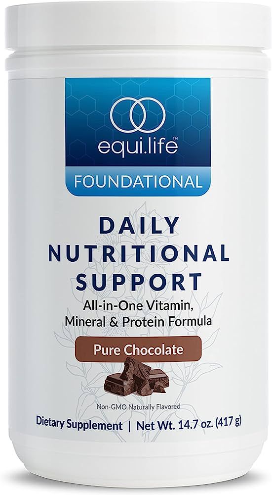 Equilife - Daily Nutritional Support, All-in-One Vegan Protein Powder, Daily Multivitamin, May He... | Amazon (US)