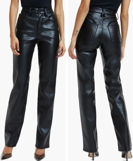 Black Pant
Faux Leather Pants 
Party Top
Party outfit 
Holiday Outfit 
#LTKparties #LTKHoliday #LTKstyletip