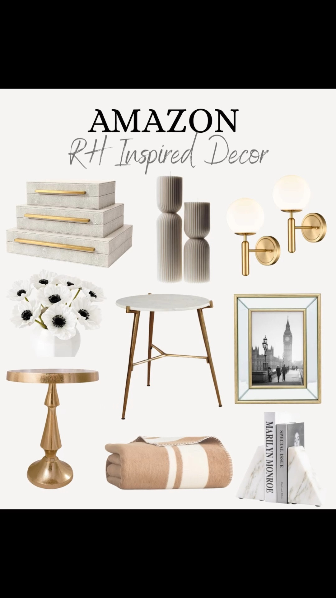 Amazon RH Inspired

#LTKSeasonal #LTKHome #LTKmorningroutine