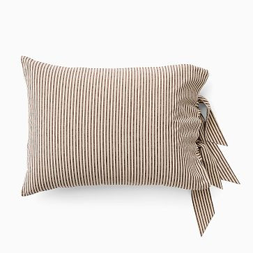 Pierce & Ward Cotton Linen Stripe Duvet Cover & Shams | West Elm (US)
