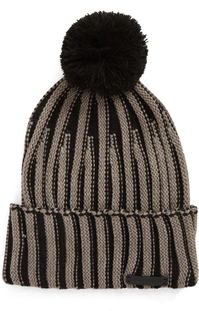 Plaited Rib Pom Beanie | Nordstrom