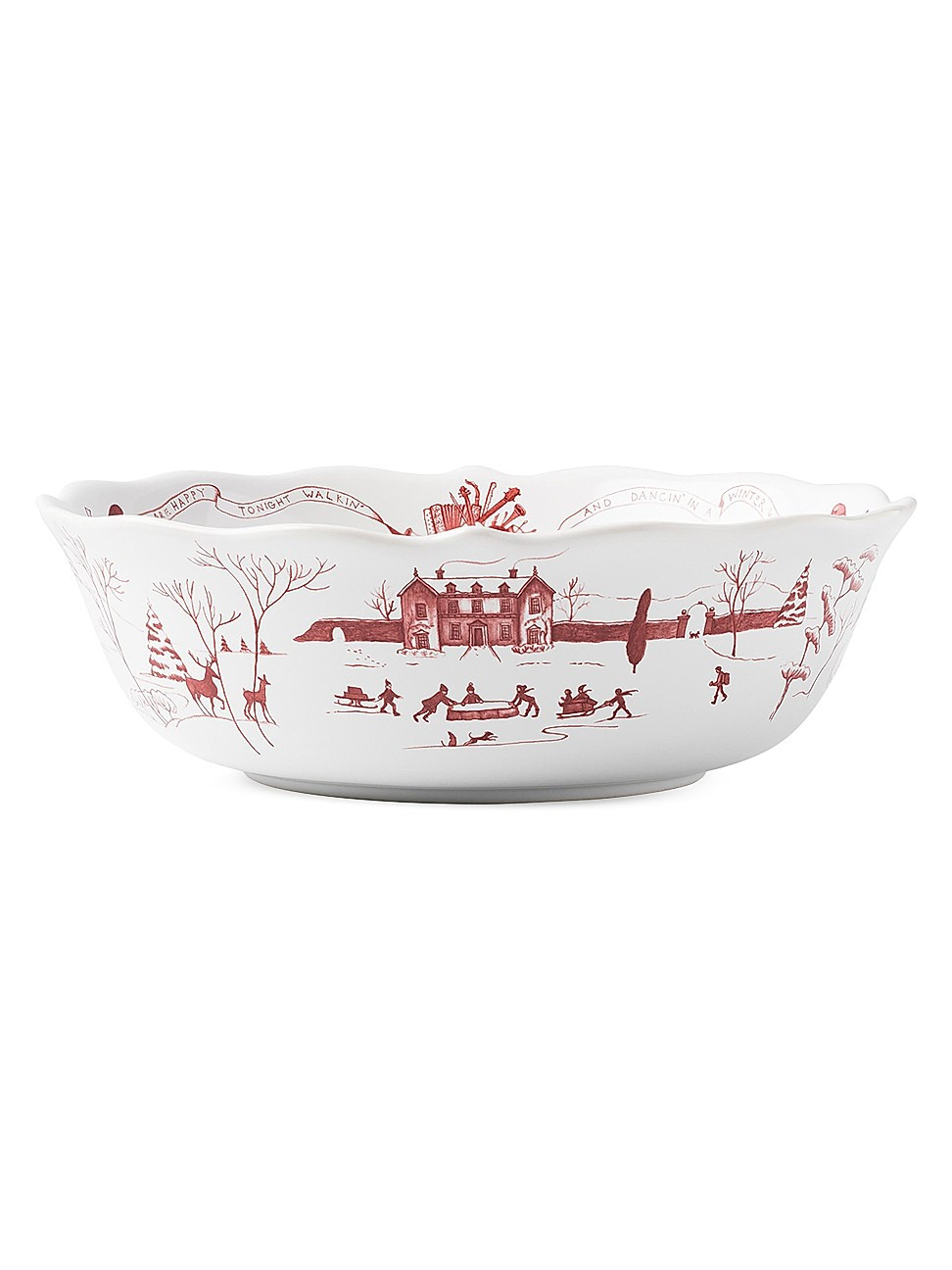 Country Estate Winter Frolic Serving Bowl | Saks Fifth Avenue